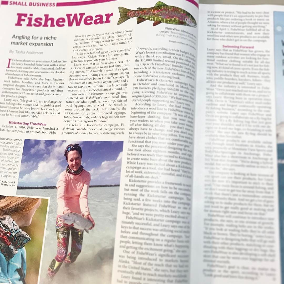 Fishe Featured in Alaska Business Monthly! - FisheWear