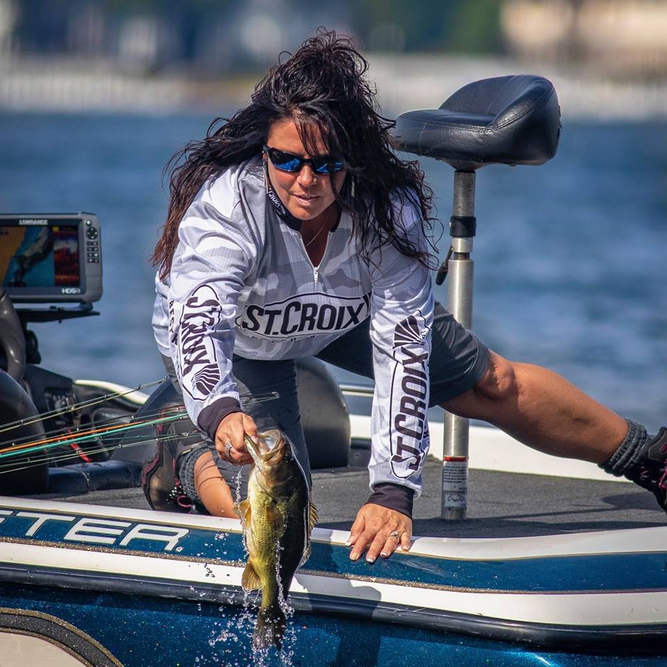 Captain Cheryl Smith, Fishe ambassador and multi-species angler known as OutdoorGirl