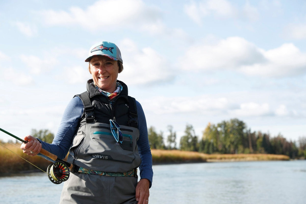 Linda Leary outdoors in Alaska reflecting on career reinvention and growth