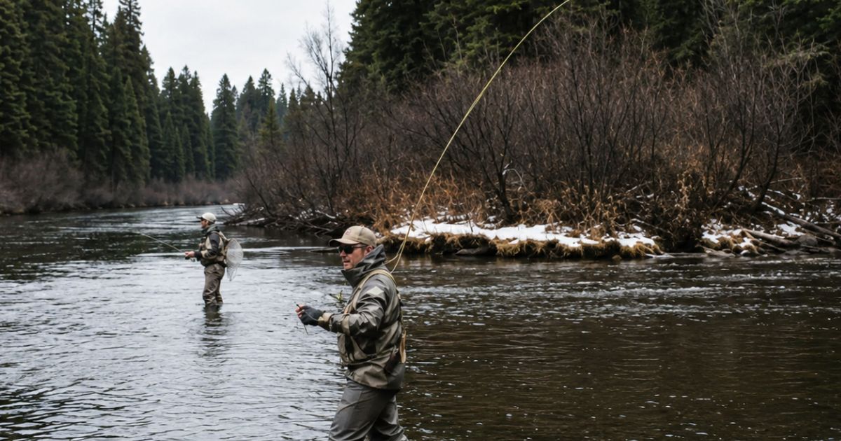 Fly Fishing Mannequin Challenge in Yakutat