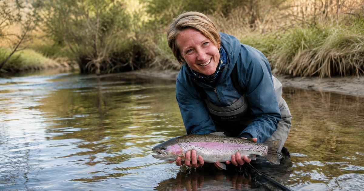 Bacon and Eggs: A Kenai River Flesh Fly for Fall Rainbows