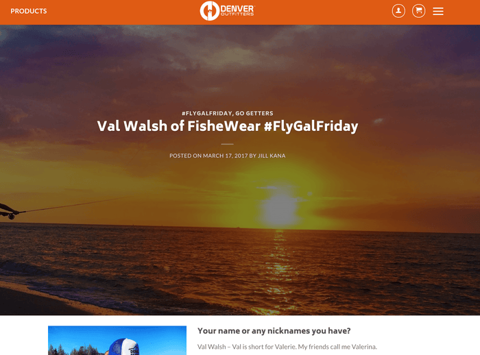 Denver Outfitters #FlyGalFriday - FisheWear