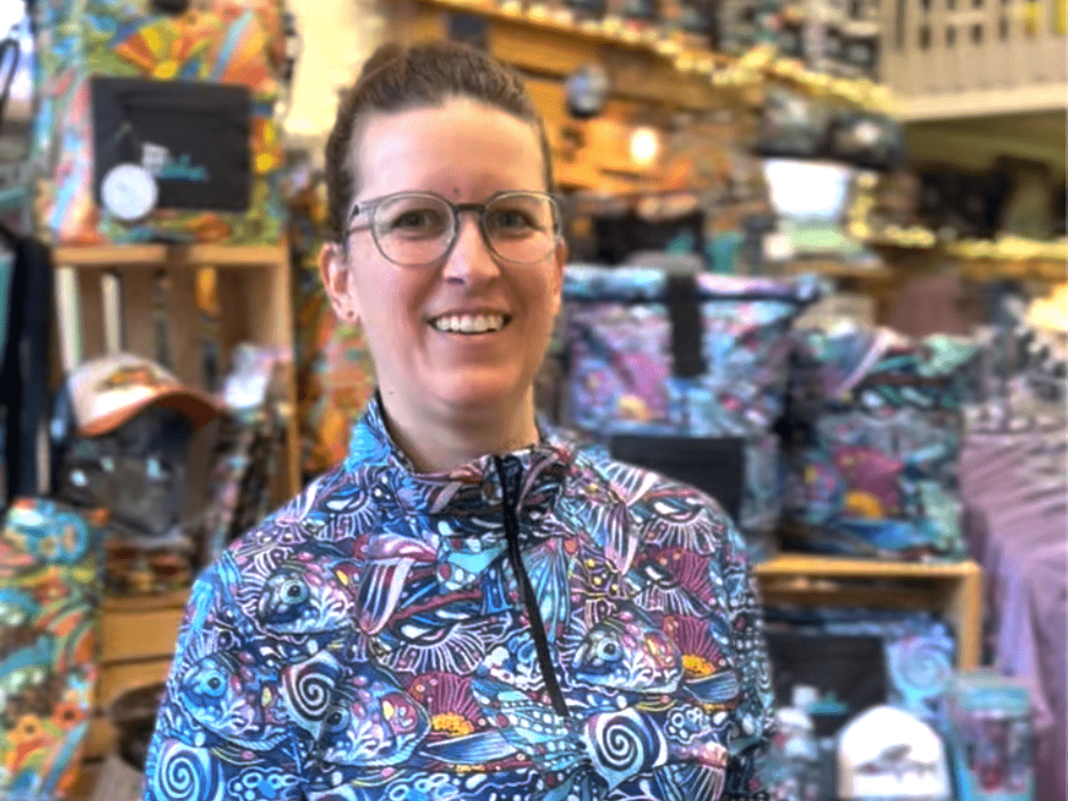 Nicole Watson feature image for her Arctic grayling research story