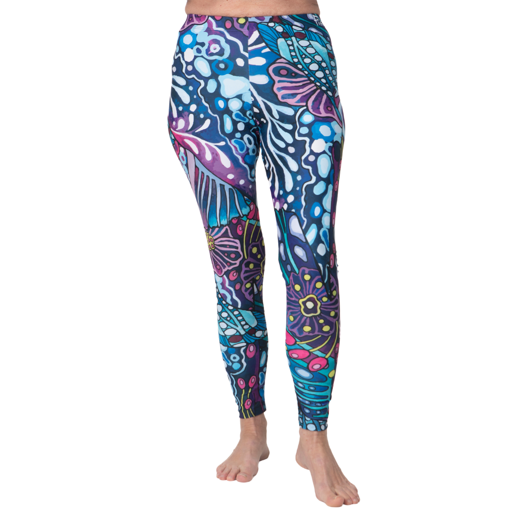 Performance Fishing Leggings with Designs