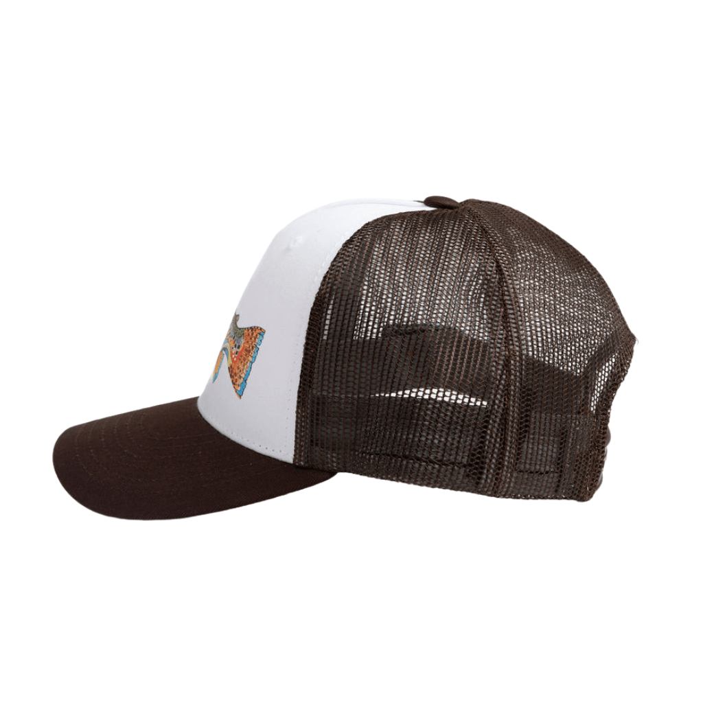 Unbound Brown Trucker Hat - FisheWear