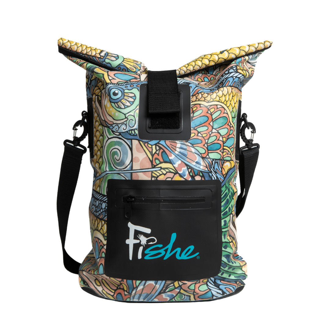 Tropical Tarpon Roll Tote Dry Bag - FisheWear