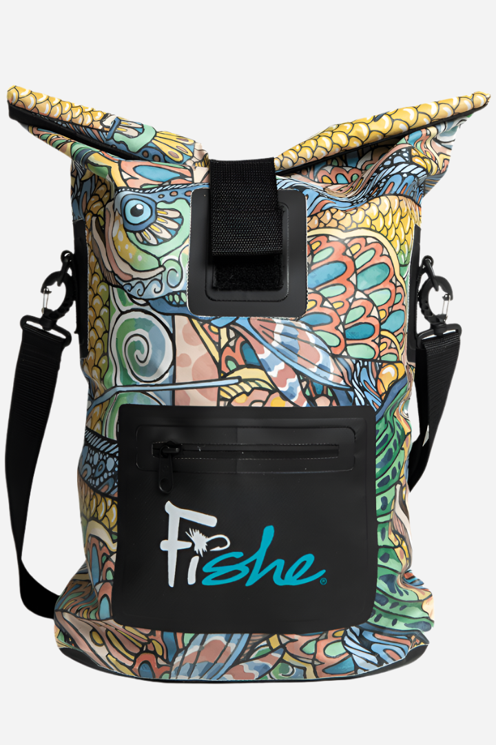 Tropical Tarpon Roll Tote Dry Bag - FisheWear