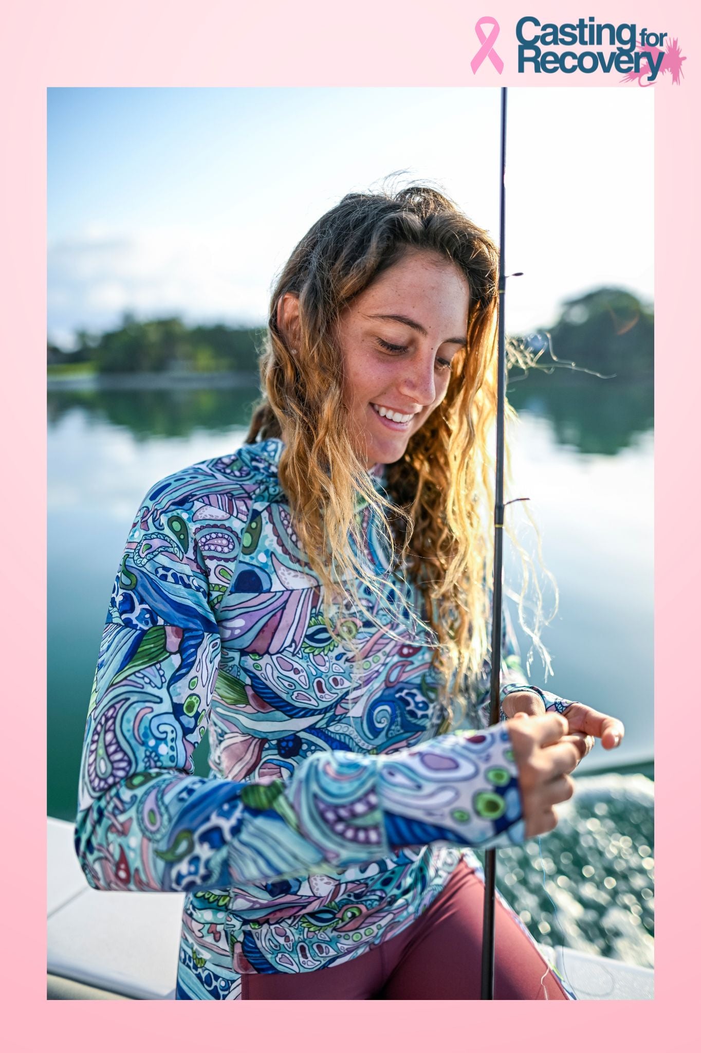 Radiant Redfish Solstice Hooded Sunshirt