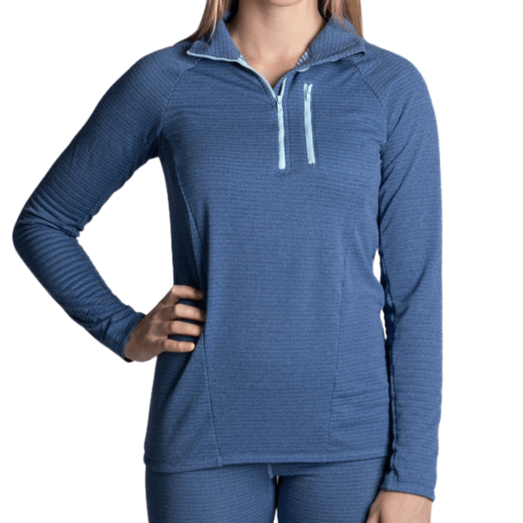 Naknek Waffle Fleece Quarter - Zip - FisheWear