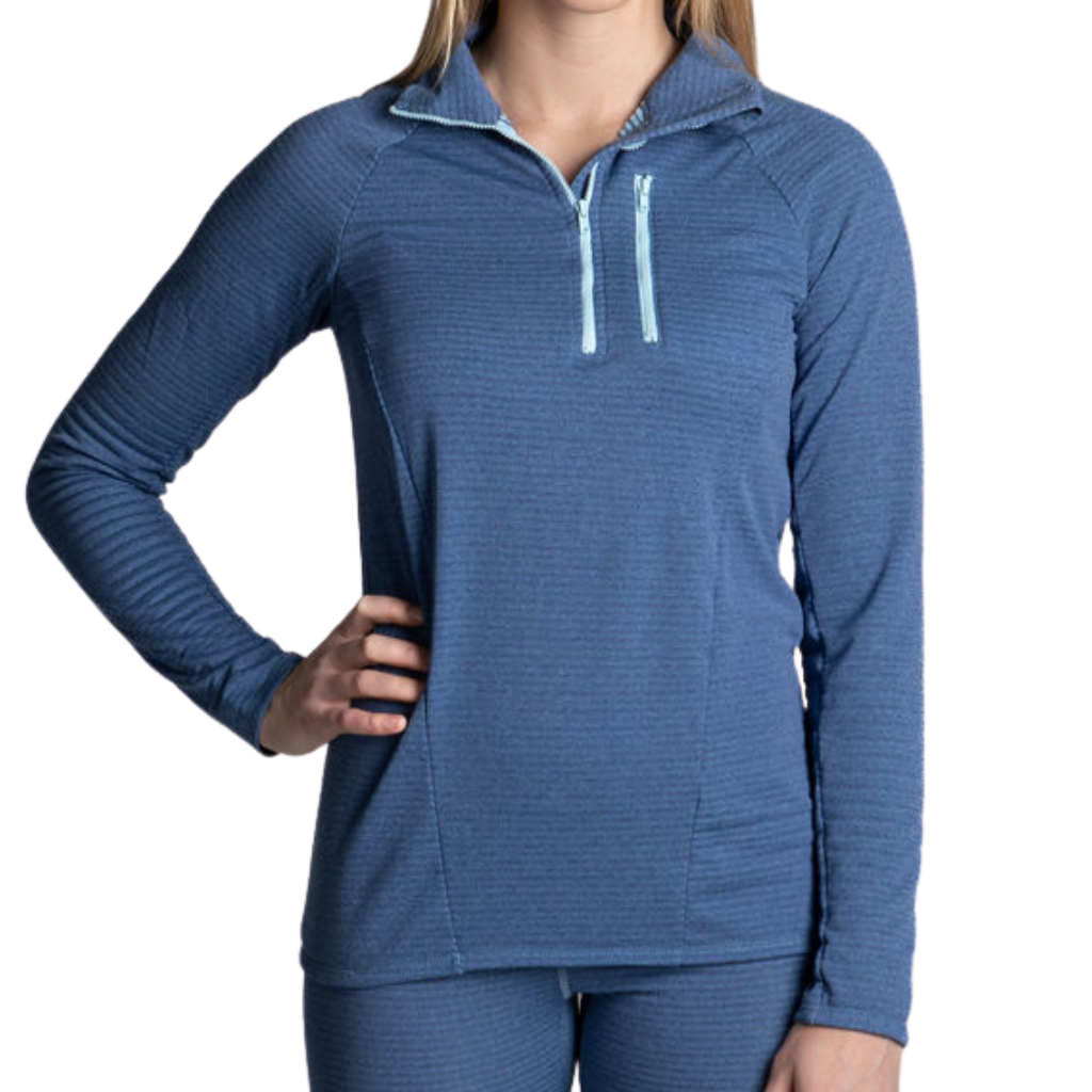 Naknek Waffle Fleece Quarter-Zip