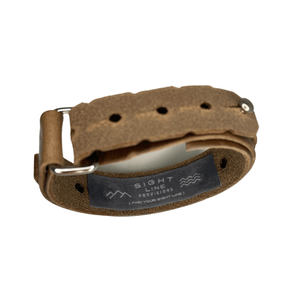 Sight Line Trout Leather Bracelet - Standard - FisheWear