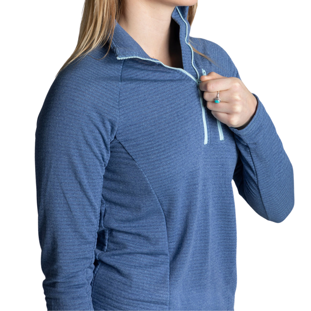 Naknek Waffle Fleece Quarter-Zip