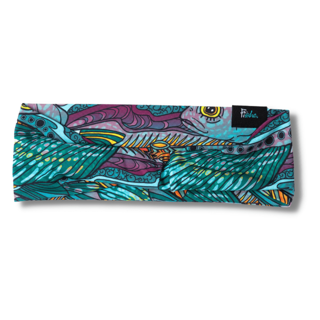 Groovy Grayling Jersey Headband - FisheWear