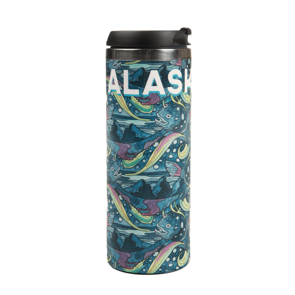 Haliborealis 14oz Travel Mug - FisheWear