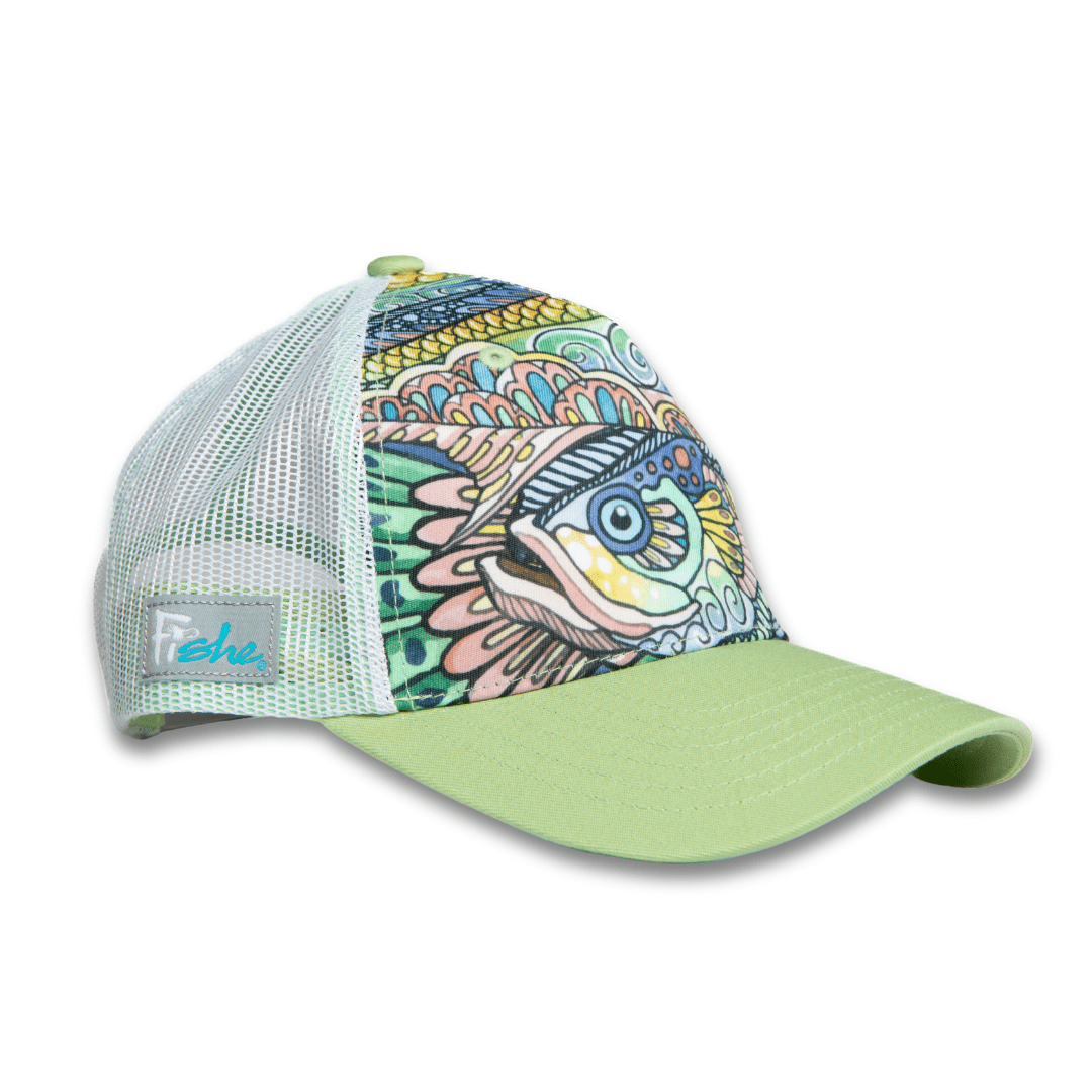 Tropical Tarpon Abstract Trucker Hat - FisheWear