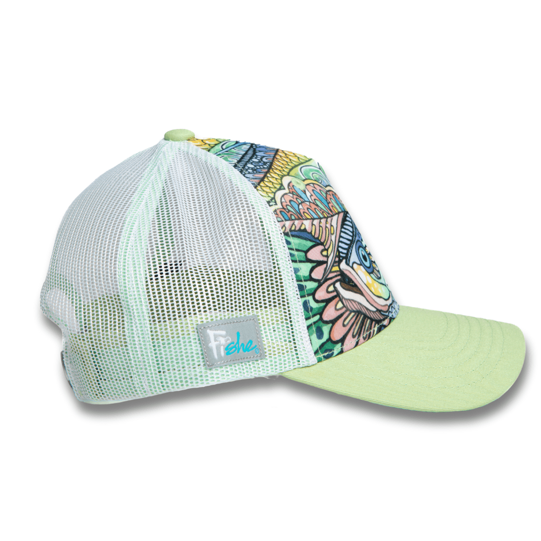 Tropical Tarpon Abstract Trucker Hat - FisheWear