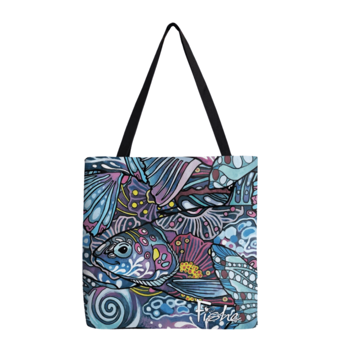 Enchanted Grayling Canvas Tote - FisheWear