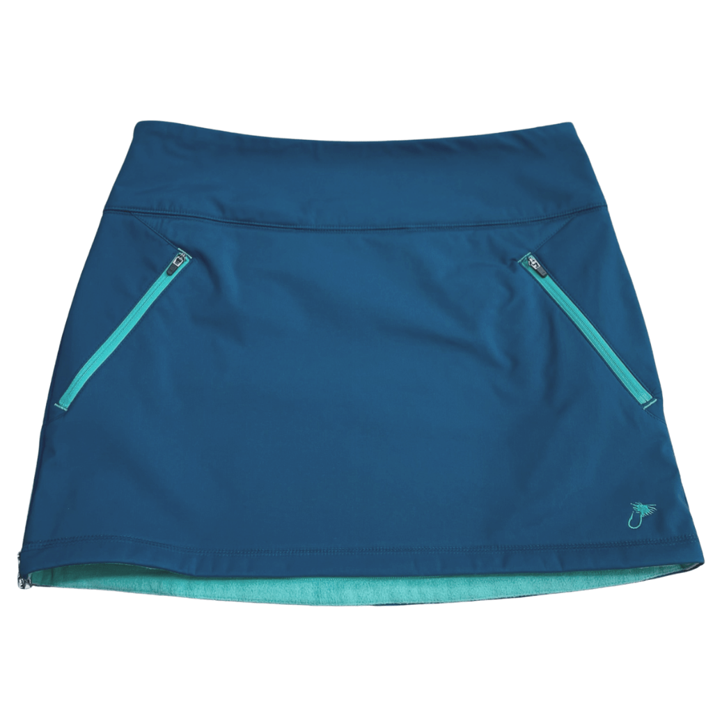 Allagash Soft - shell Skirt Glacier Blue - FisheWear