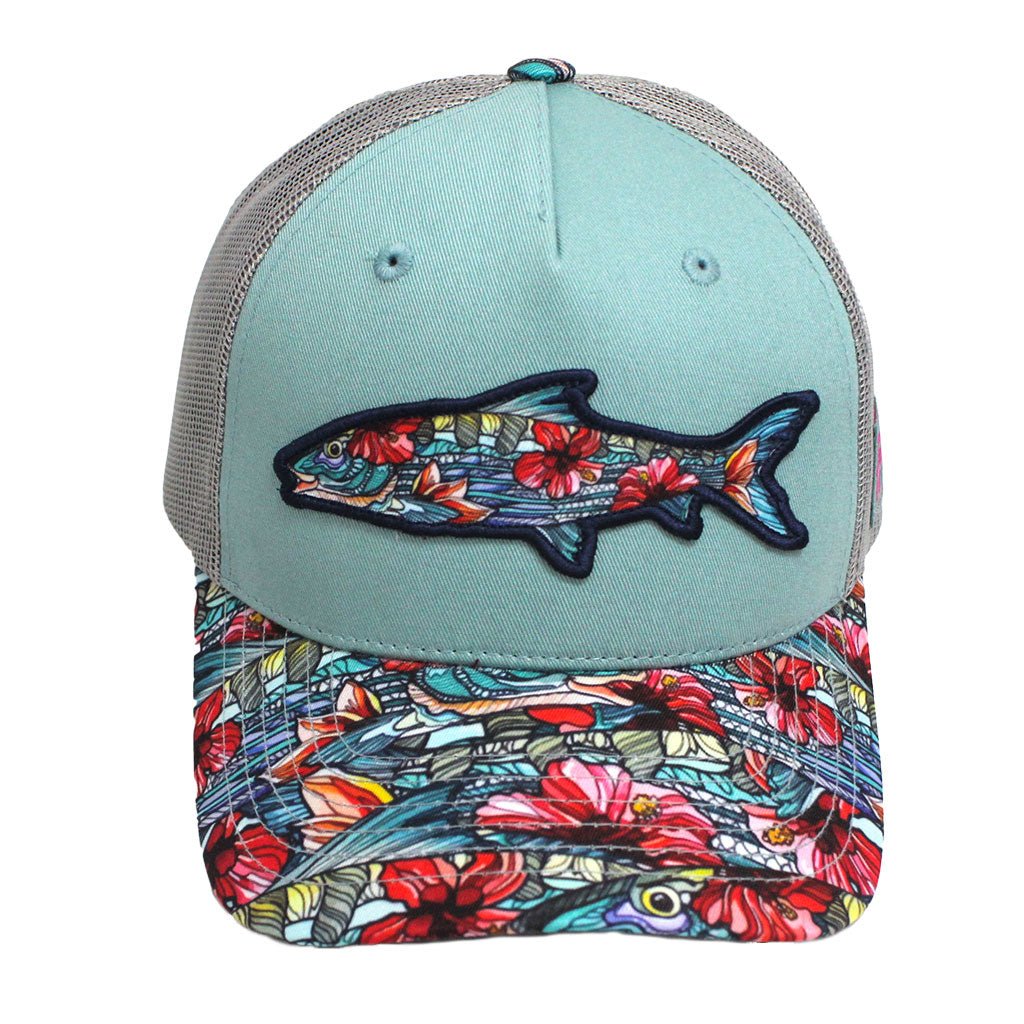 Beauty and the Bonefish Trucker Hat - FisheWear