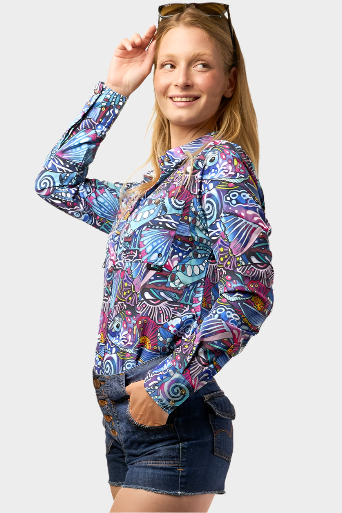 Enchanted Grayling Signature Fishing Shirt - FisheWear