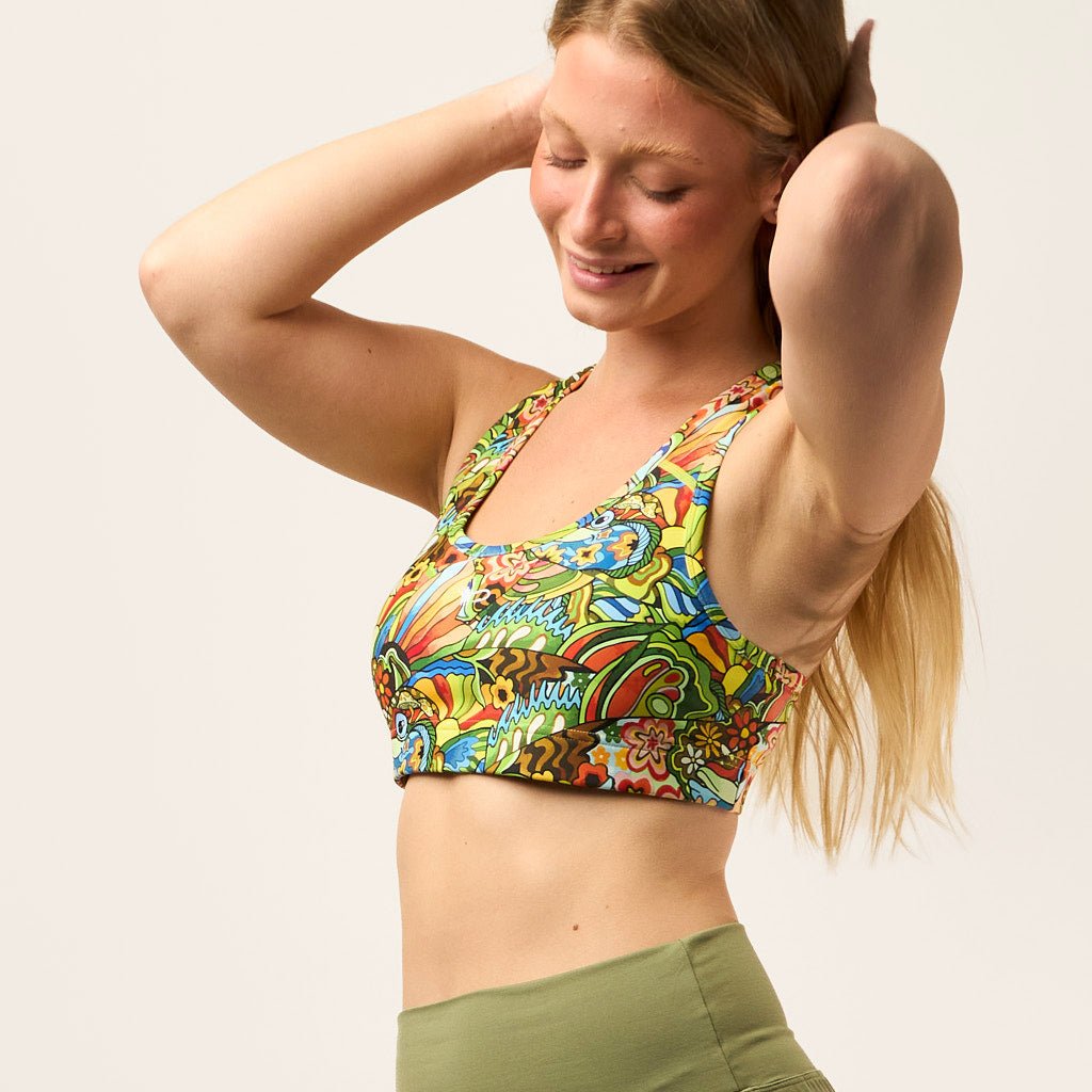 Boho Bass Sports Bra | Women's Fishing Clothing | Fishe