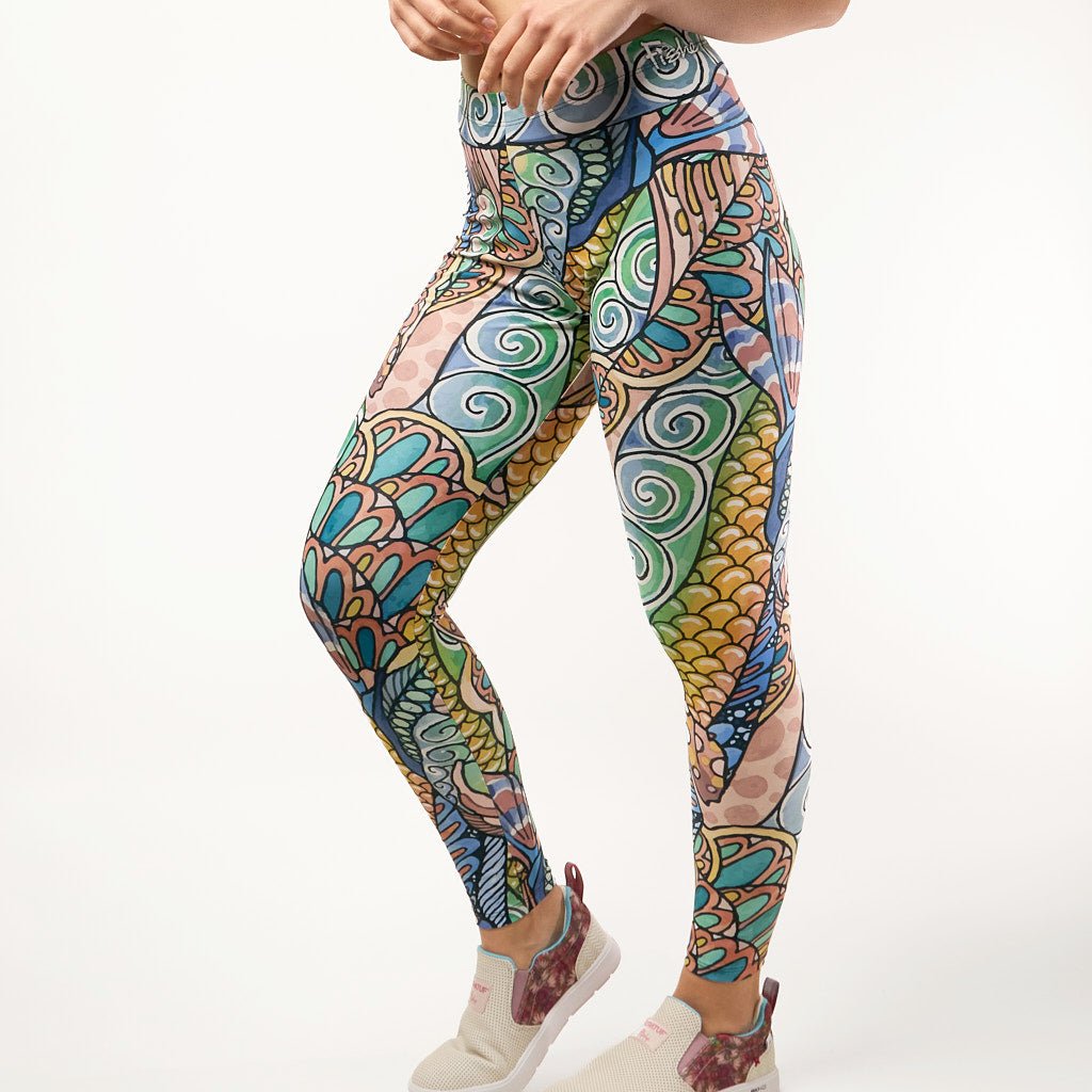 Tropical Tarpon Signature Leggings - FisheWear