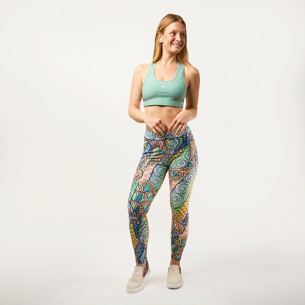 Tropical Tarpon Signature Leggings - FisheWear