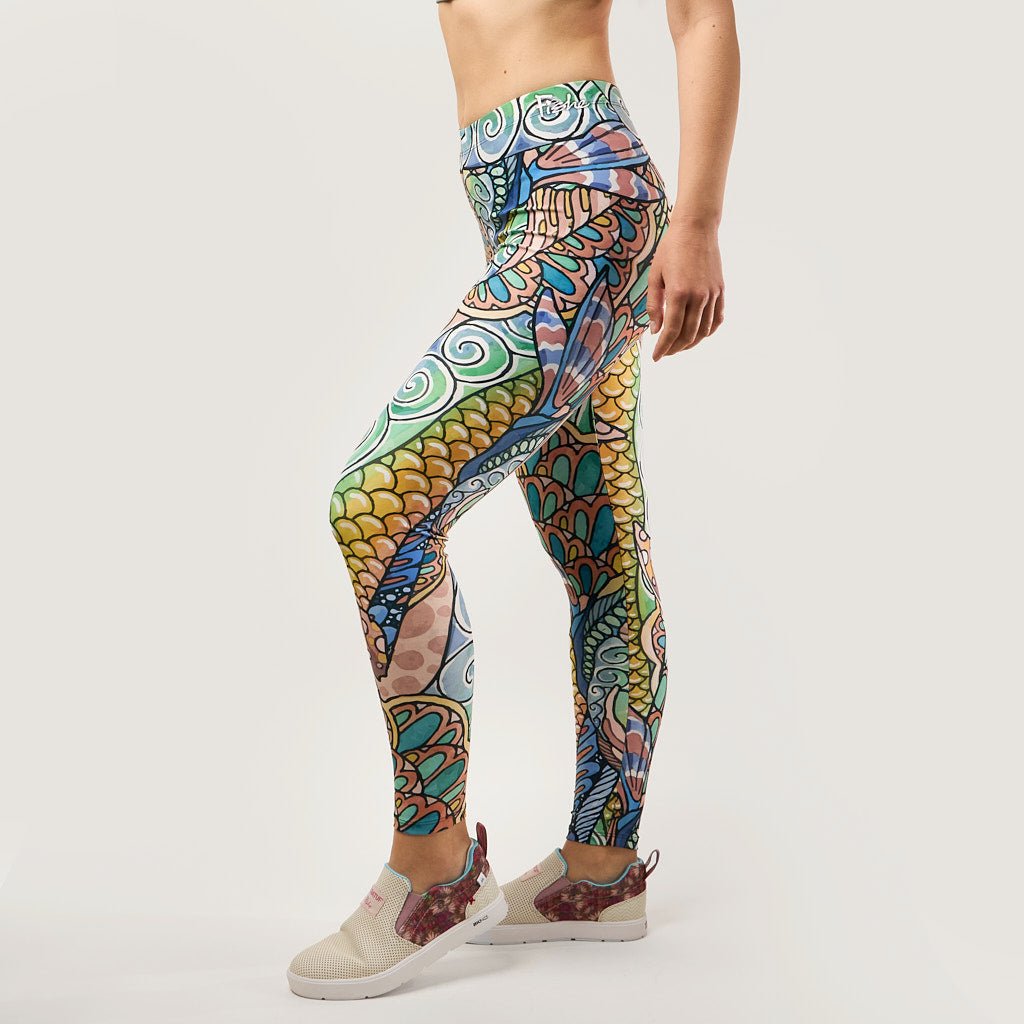 Tropical Tarpon Signature Leggings - FisheWear