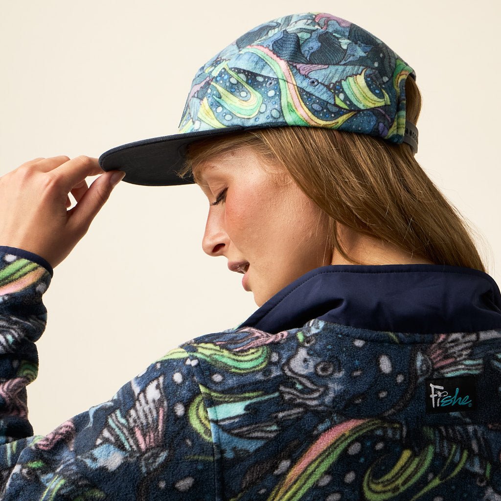 HaliBorealis Fleece 5 - Panel Hat - FisheWear