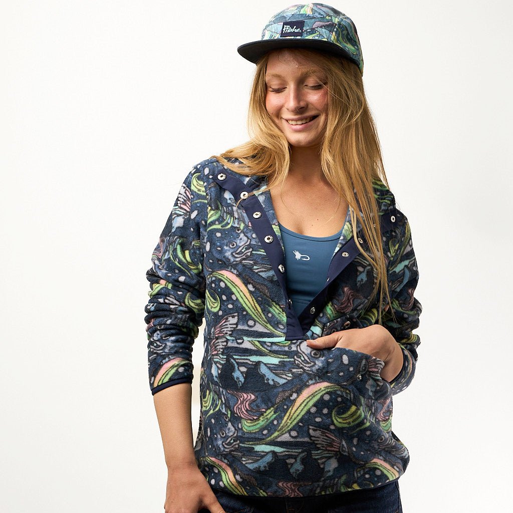 HaliBorealis Riffle Snap Fleece - FisheWear