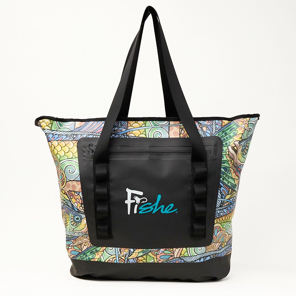 Tropical Tarpon Wedge Tote Dry Bag - FisheWear