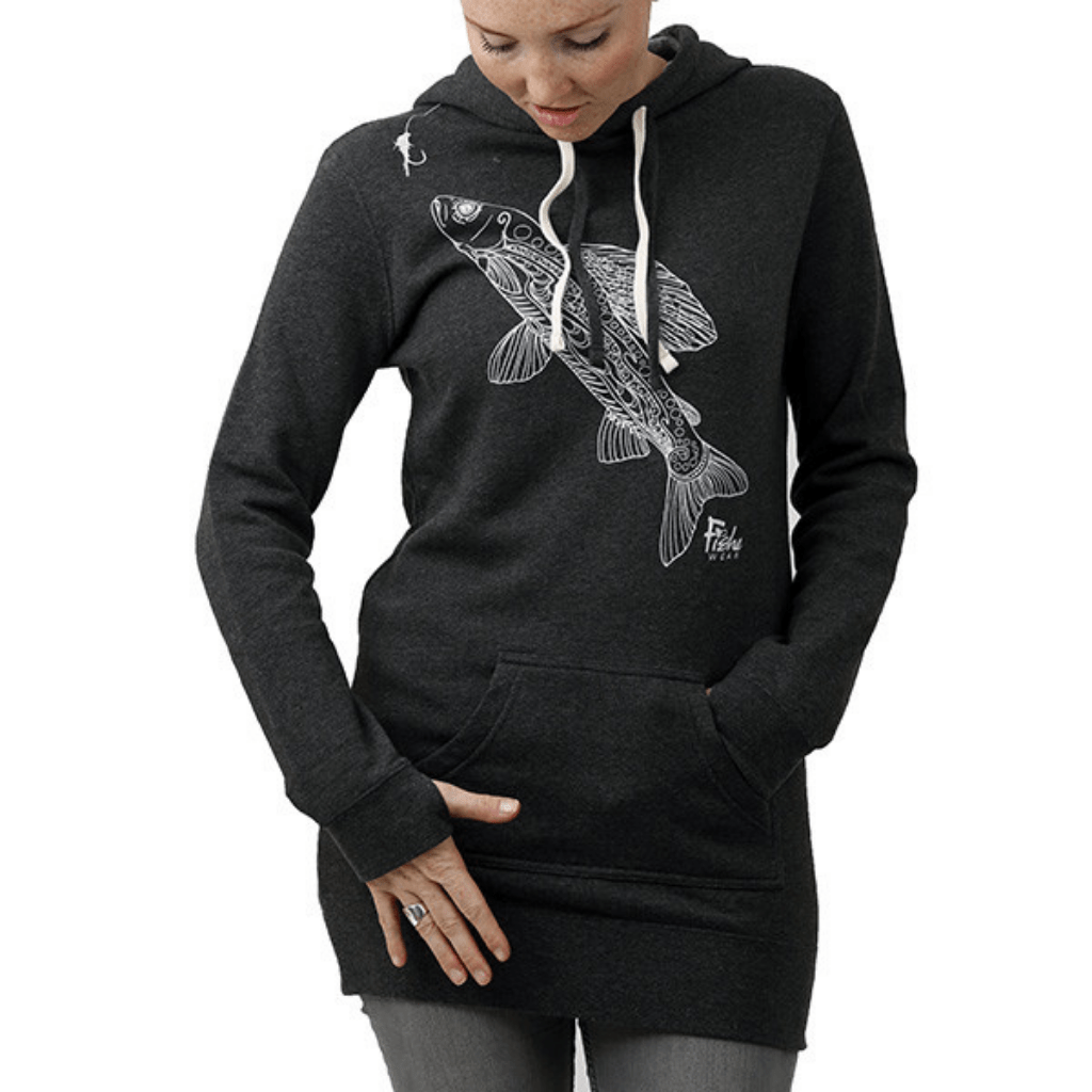 Groovy Grayling Hoodie Dress - FisheWear