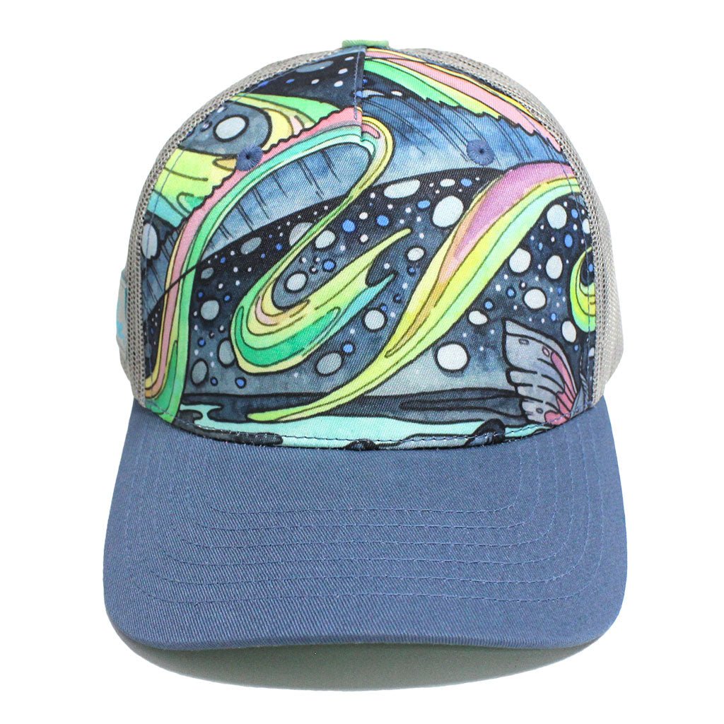 HaliBorealis Abstract Trucker Hat - FisheWear