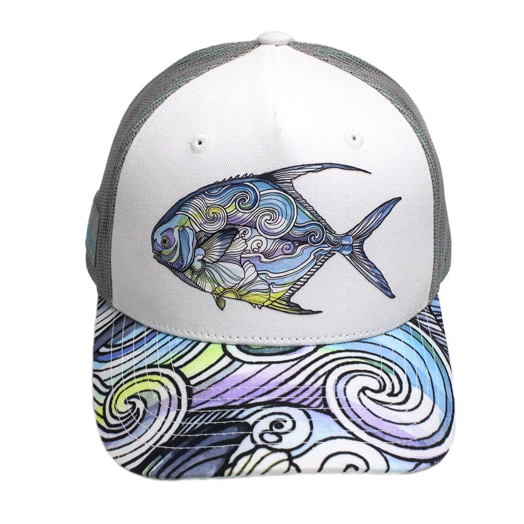 Permit Paradise Trucker Hat - FisheWear