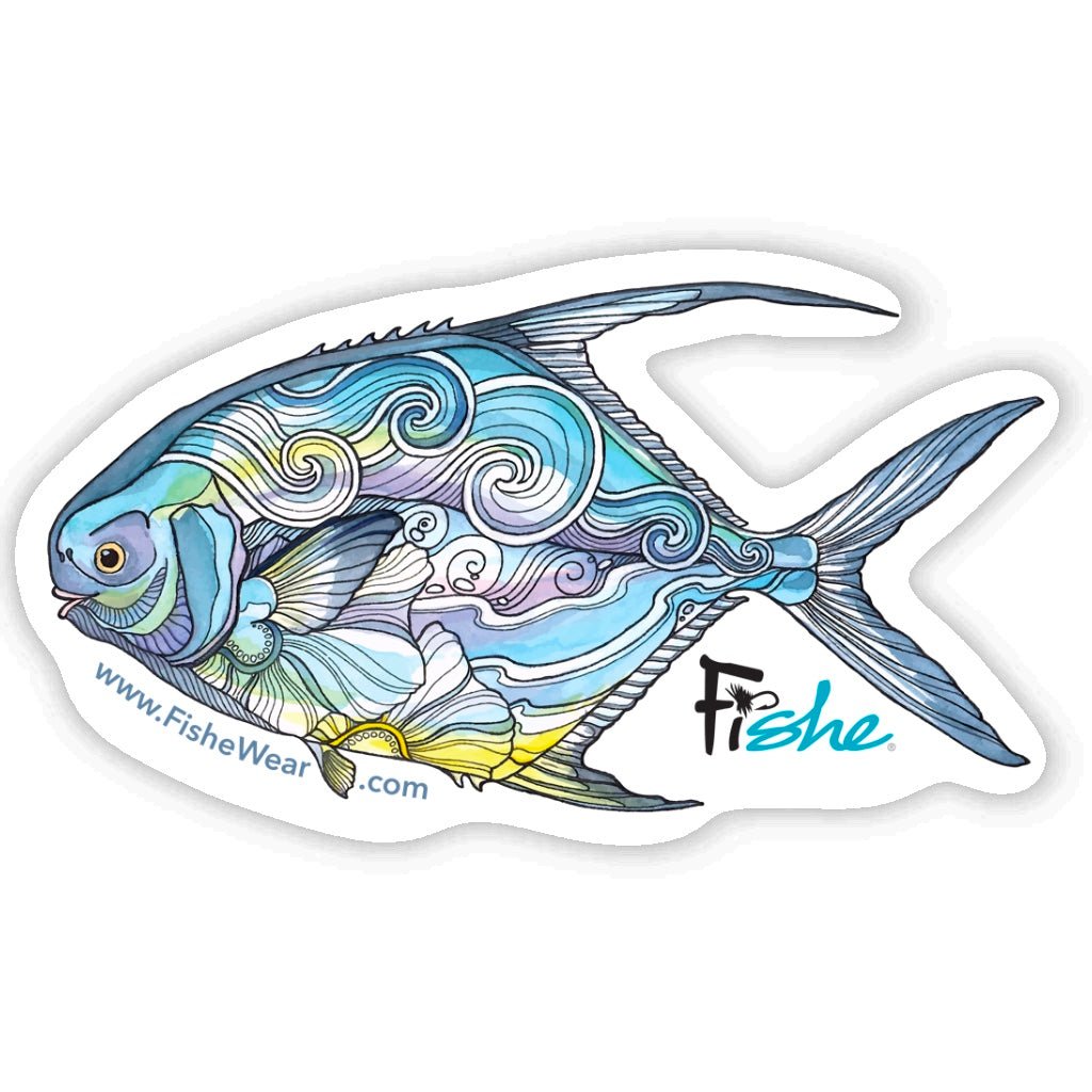 Permit Paradise Sticker - FisheWear