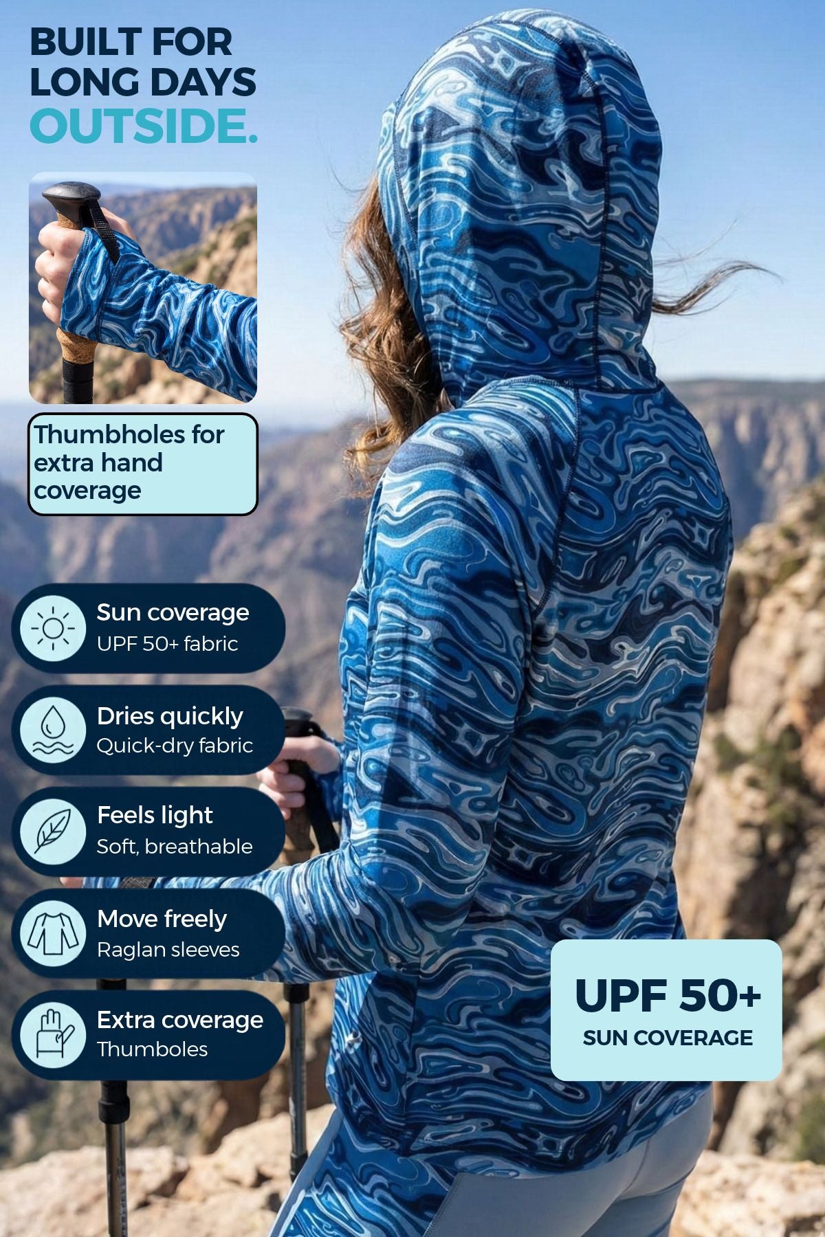 FisheWaters Solstice Hooded Sunshirt