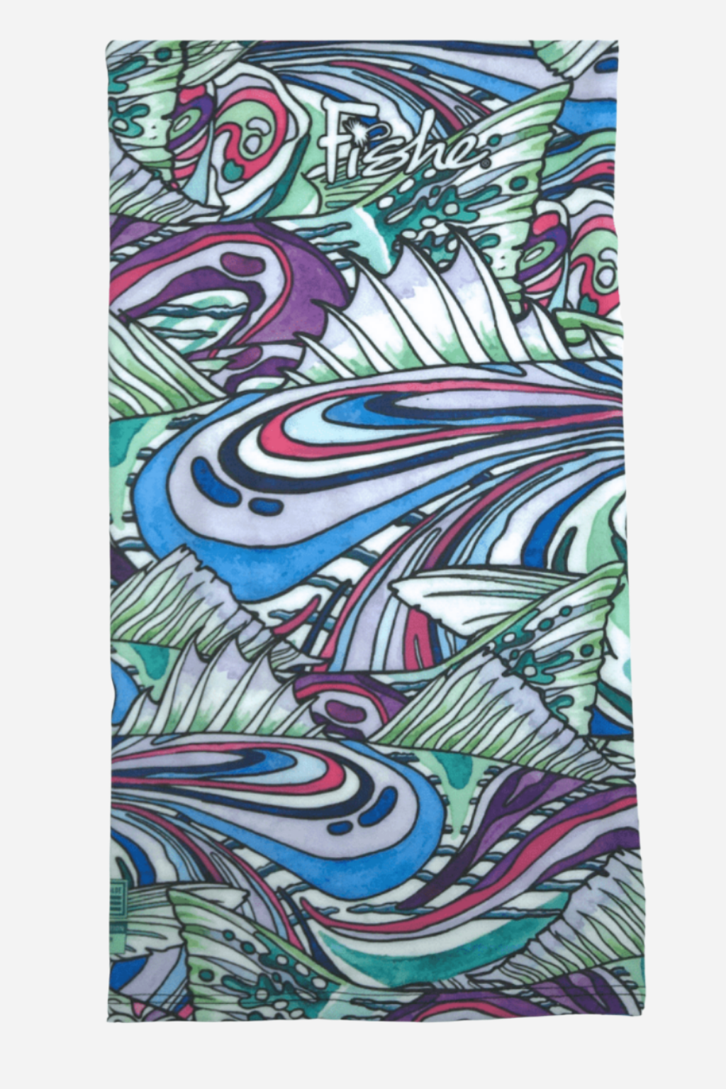 Salty Striper Neck Tube - FisheWear