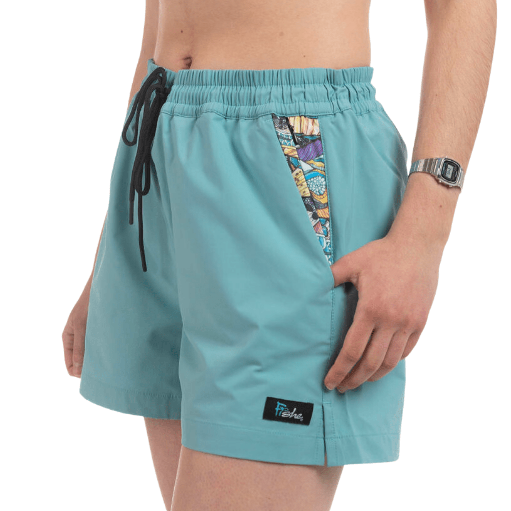 Kaleido King River Shorts - FisheWear