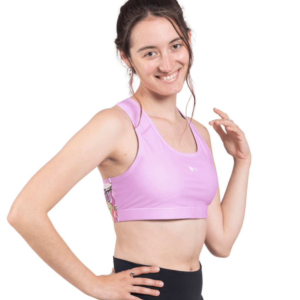 REDtro Salmon Sports Bra - FisheWear