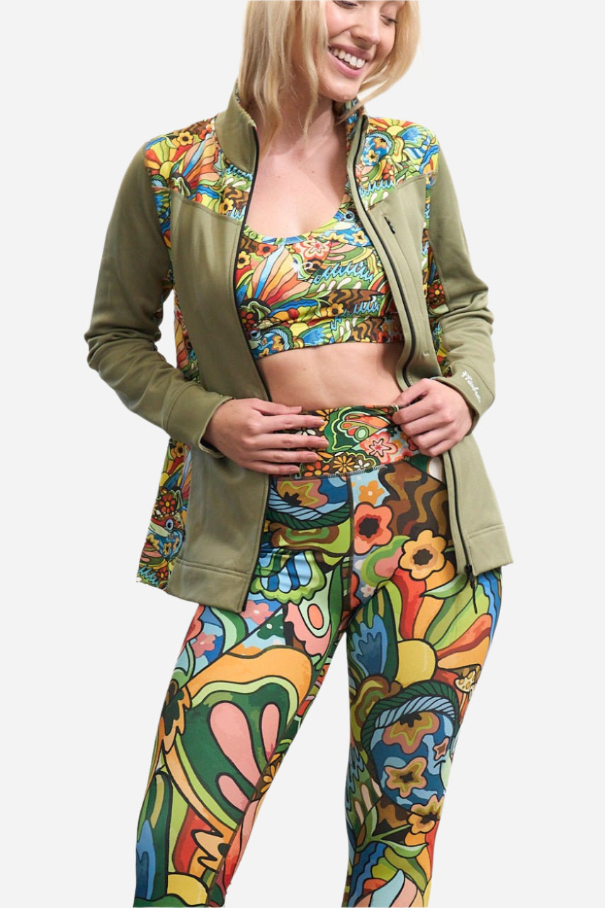 Boho Bass High - Waisted Leggings - FisheWear