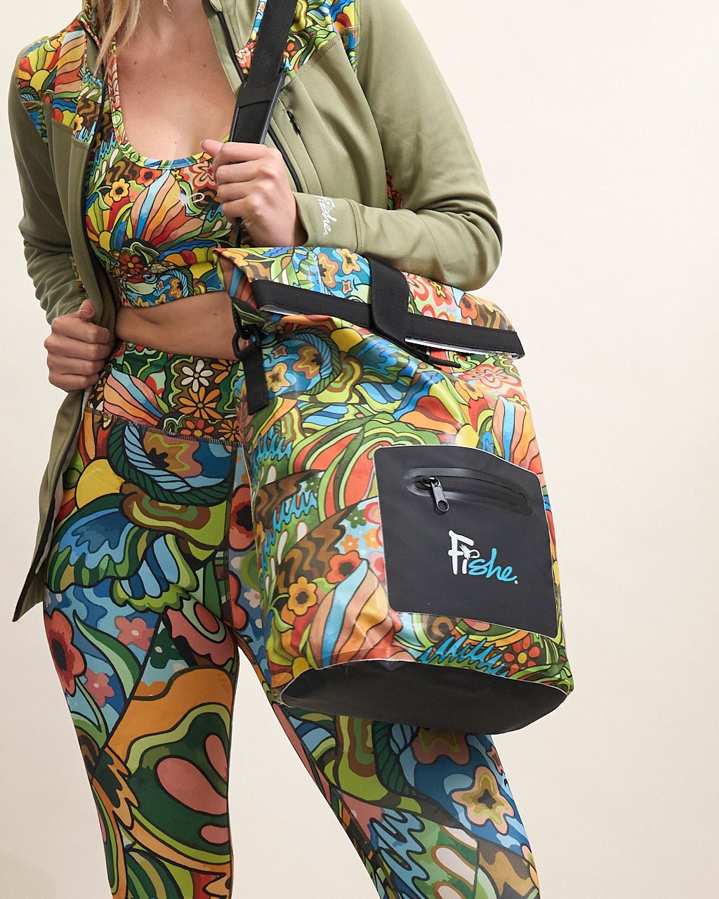 Boho Bass Roll Tote Dry Bag - FisheWear