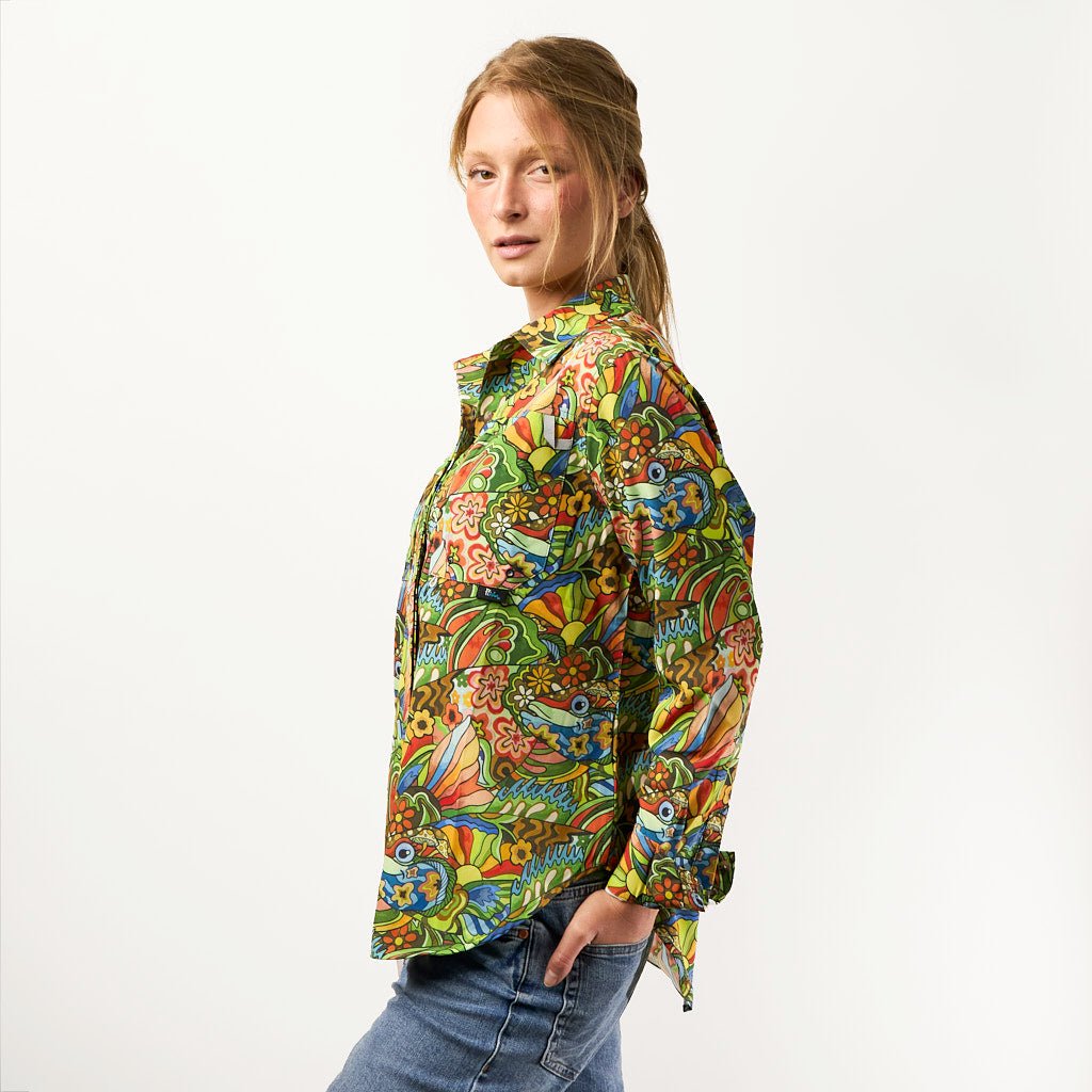 Boho Bass Tunic Fishing Shirt - FisheWear