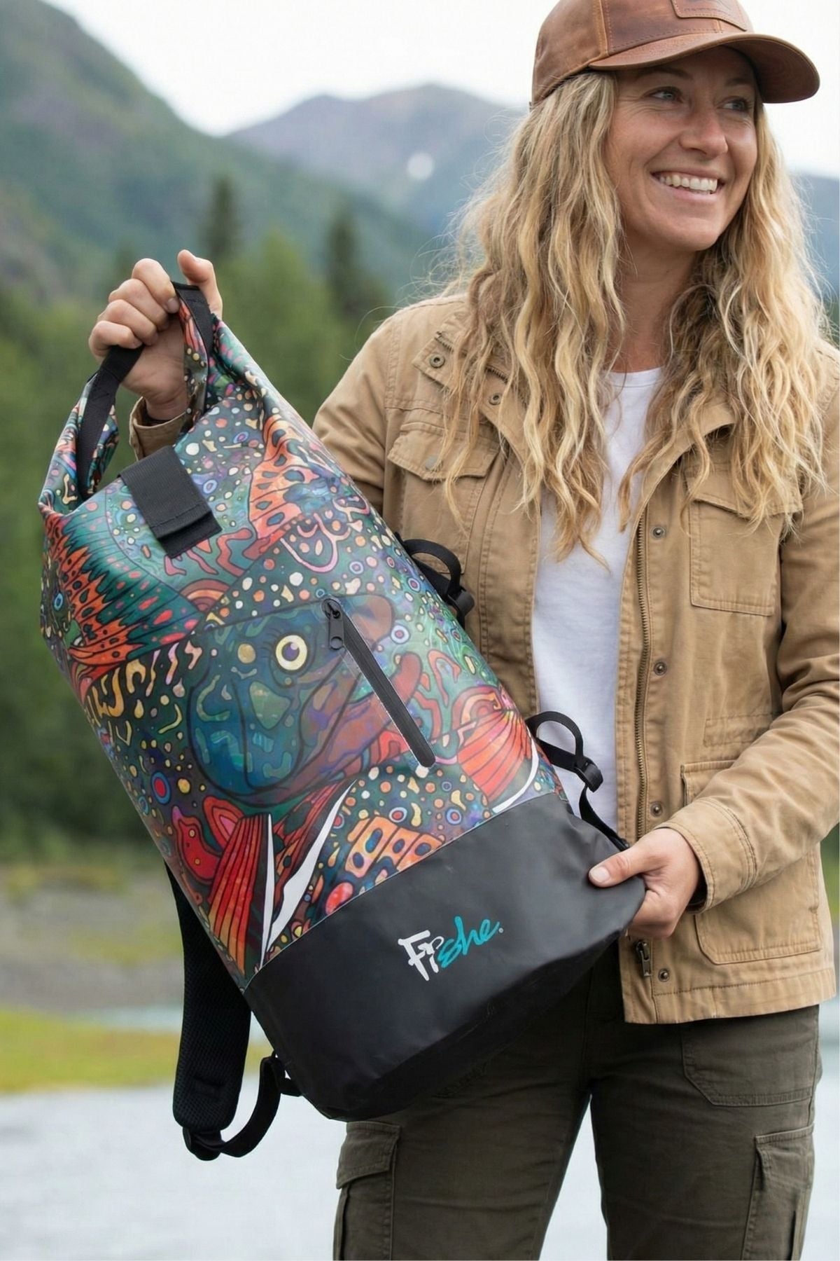 Brookie Backpack Dry Bag - FisheWear