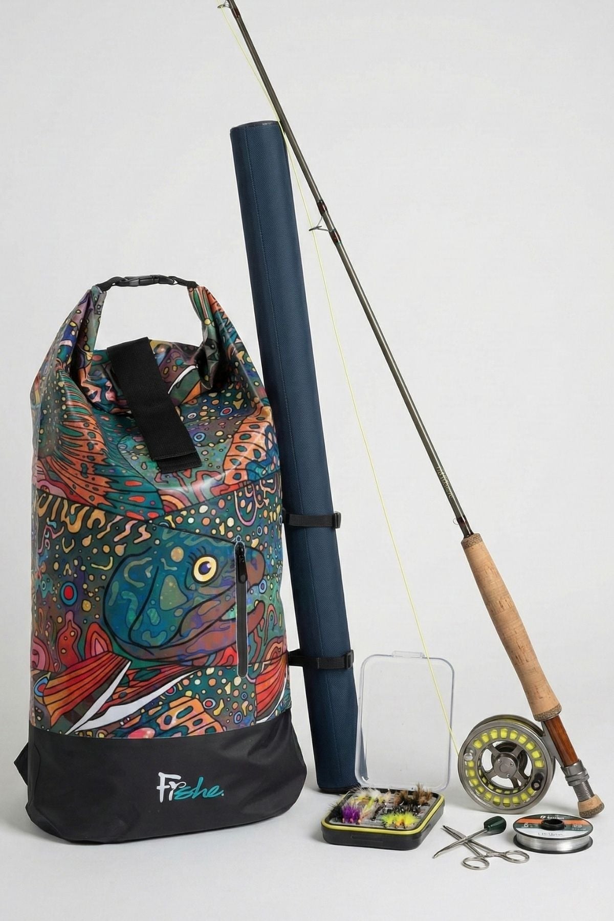 Brookie Backpack Dry Bag - FisheWear