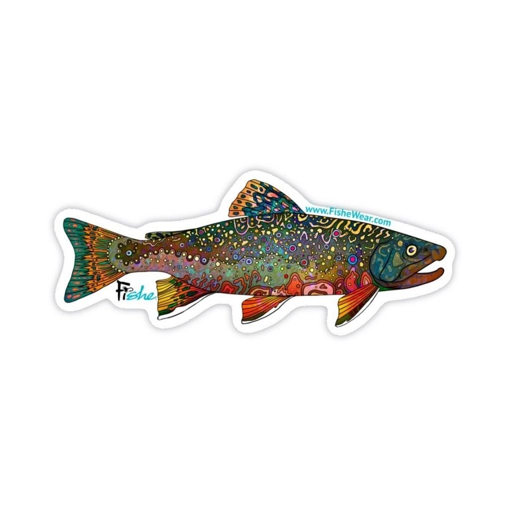 Brookie Sticker - FisheWear