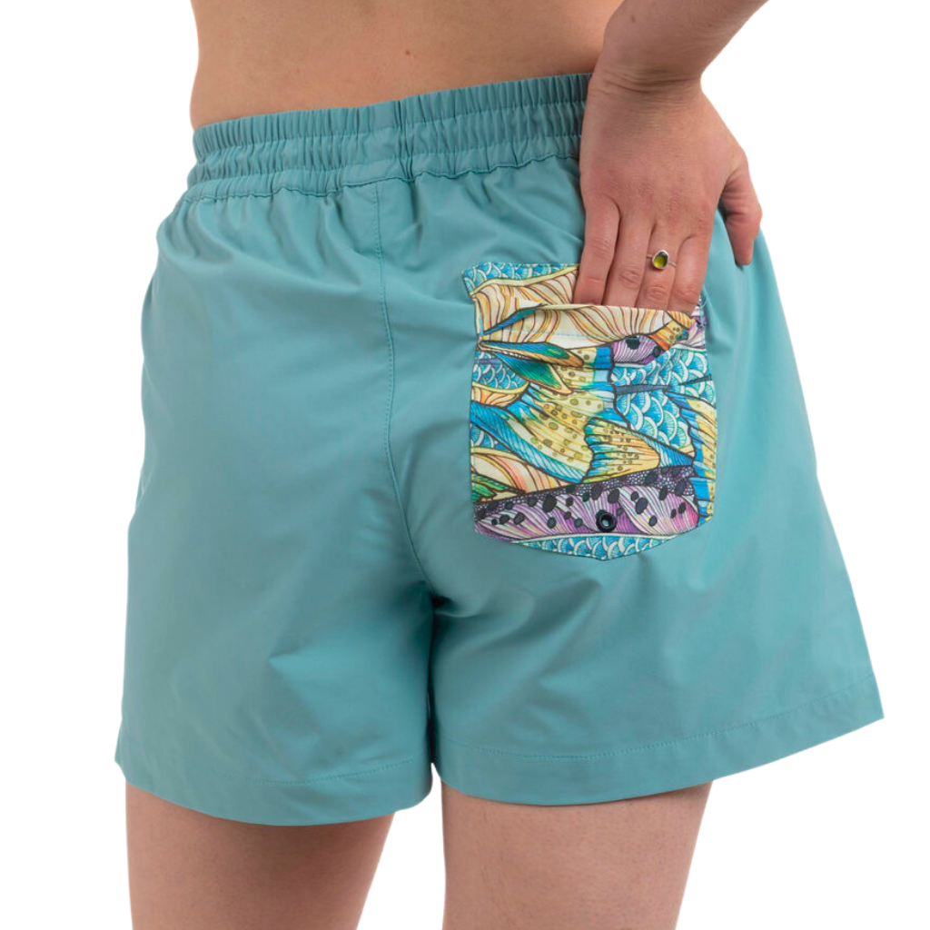 Kaleido King River Shorts