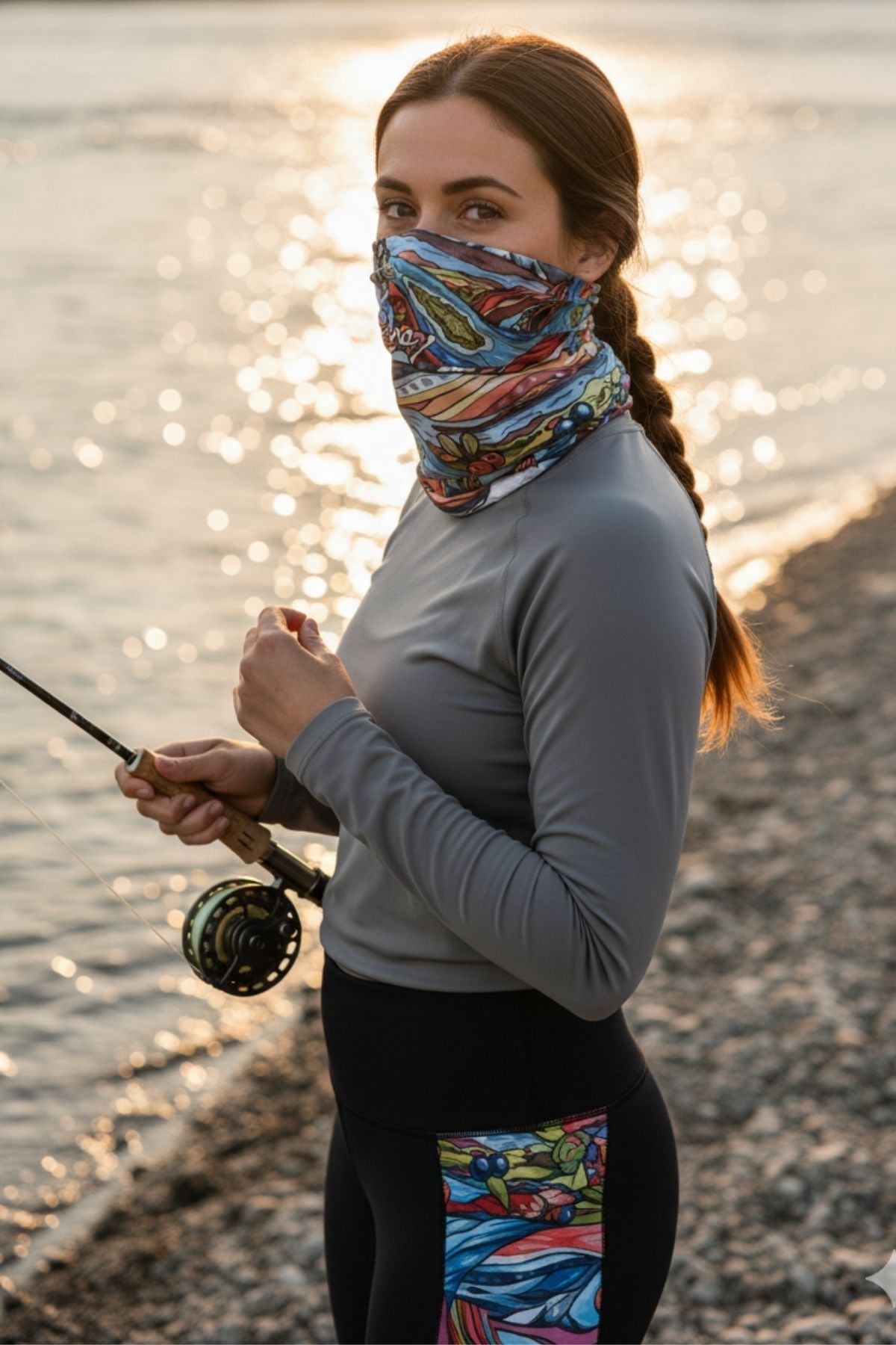 Charvana Neck Tube – UPF 50+ Breathable Sun & Wind Shield