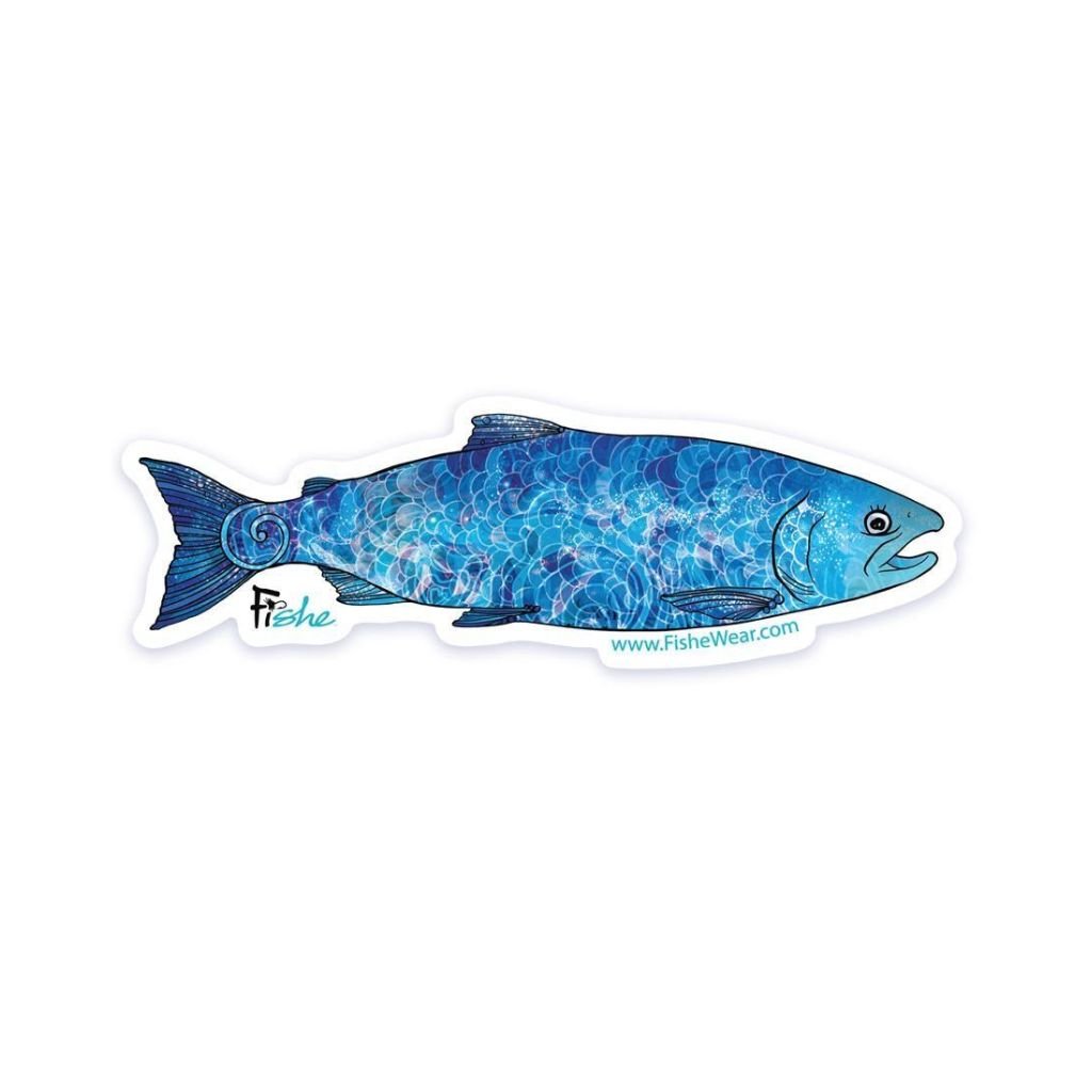 Cosmo Coho Sticker - FisheWear