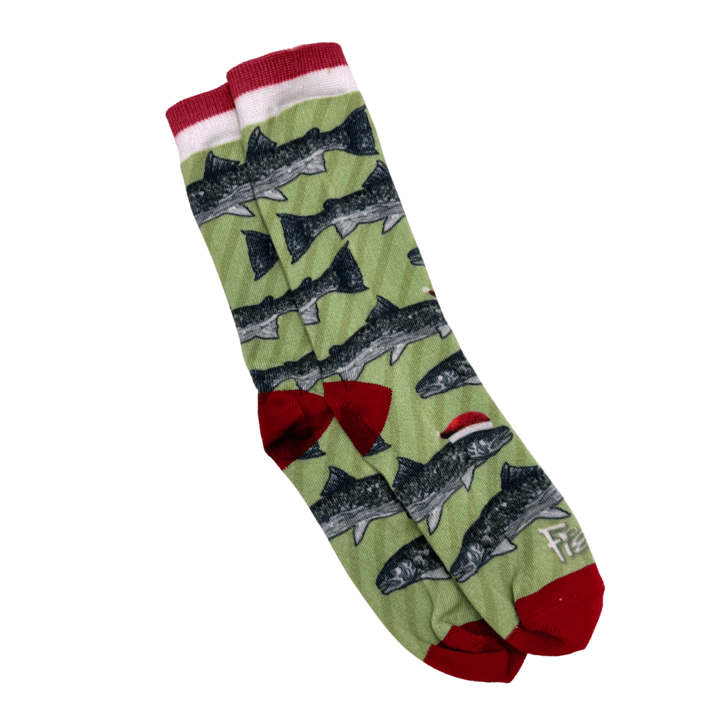 Steel My Heart Holiday Socks - FisheWear