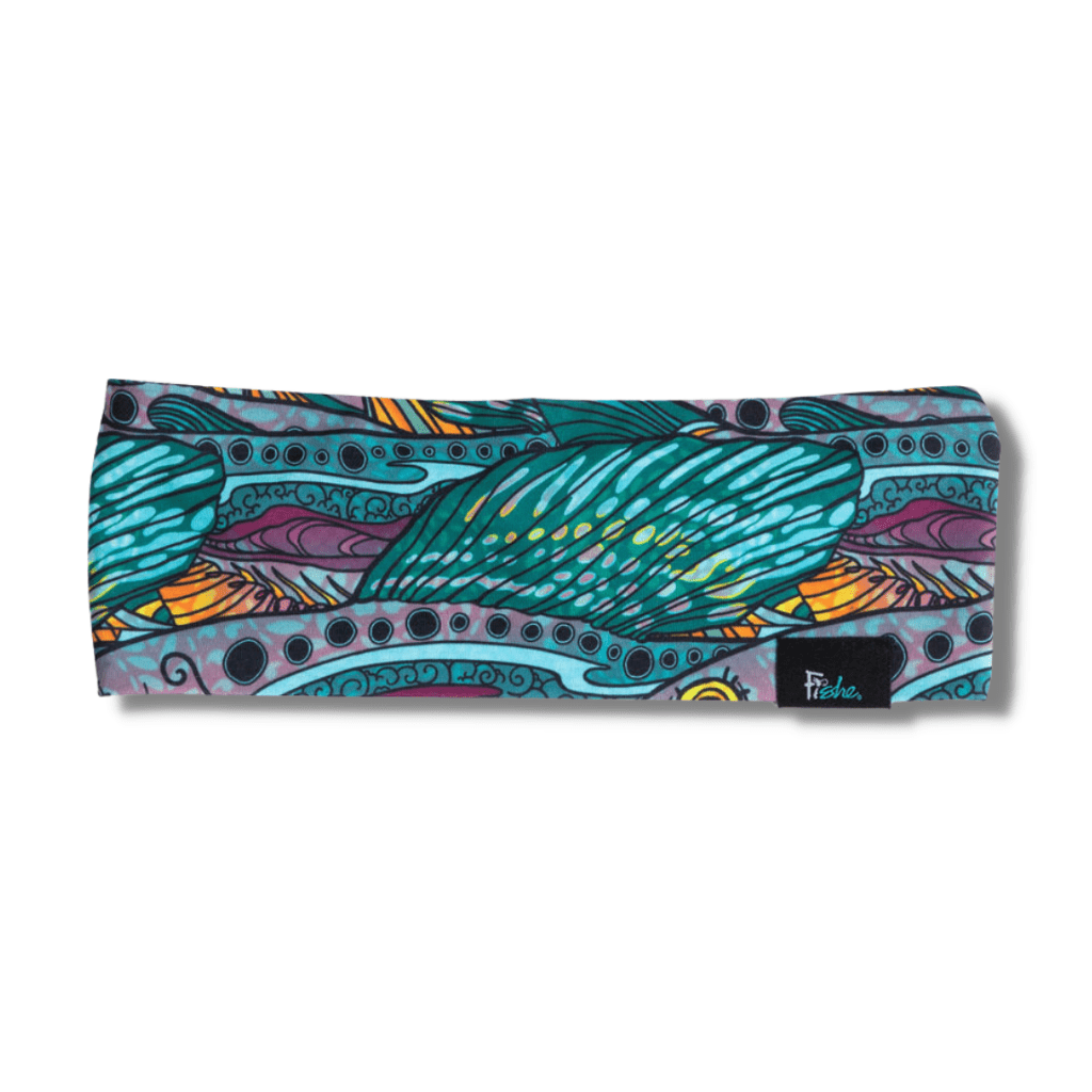 Groovy Grayling Jersey Headband - FisheWear